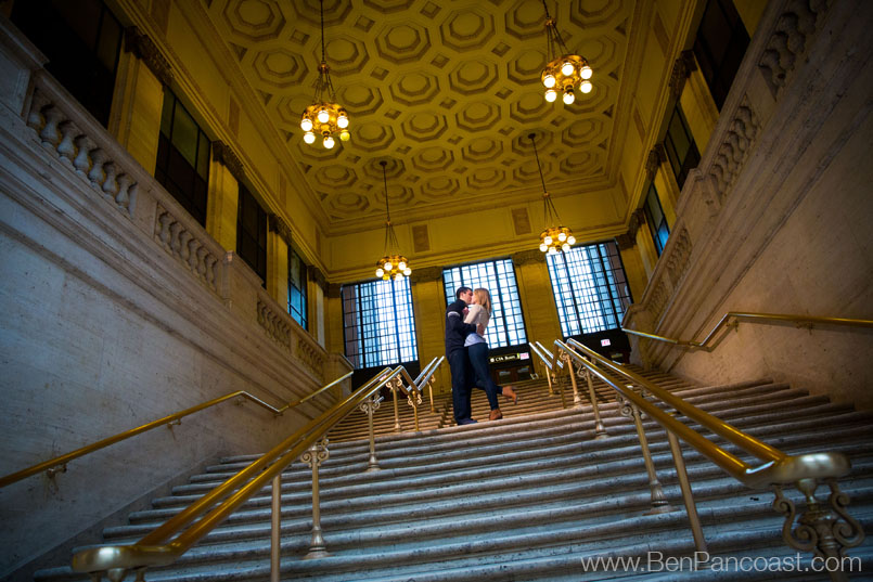 Union Station engagement Photos